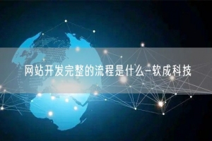 网站开发完整的流程是什么-软成科技